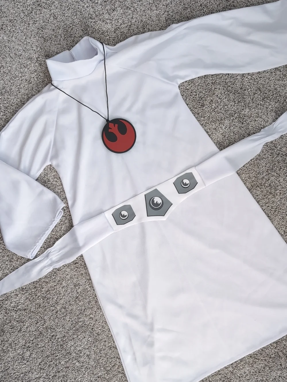 Girl's Rubie's Princess Leia Costume (Size S)